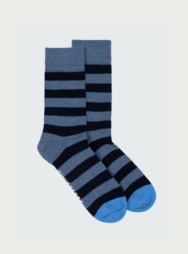 Finisterre - Stripe Sock - Horizon
