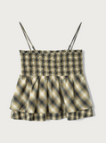 Damson Madder - Azalea Cami - Cardamon Check