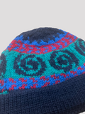 Spiral - Hand Knit - Navy