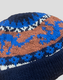 Lizard - Hand Knit - Navy