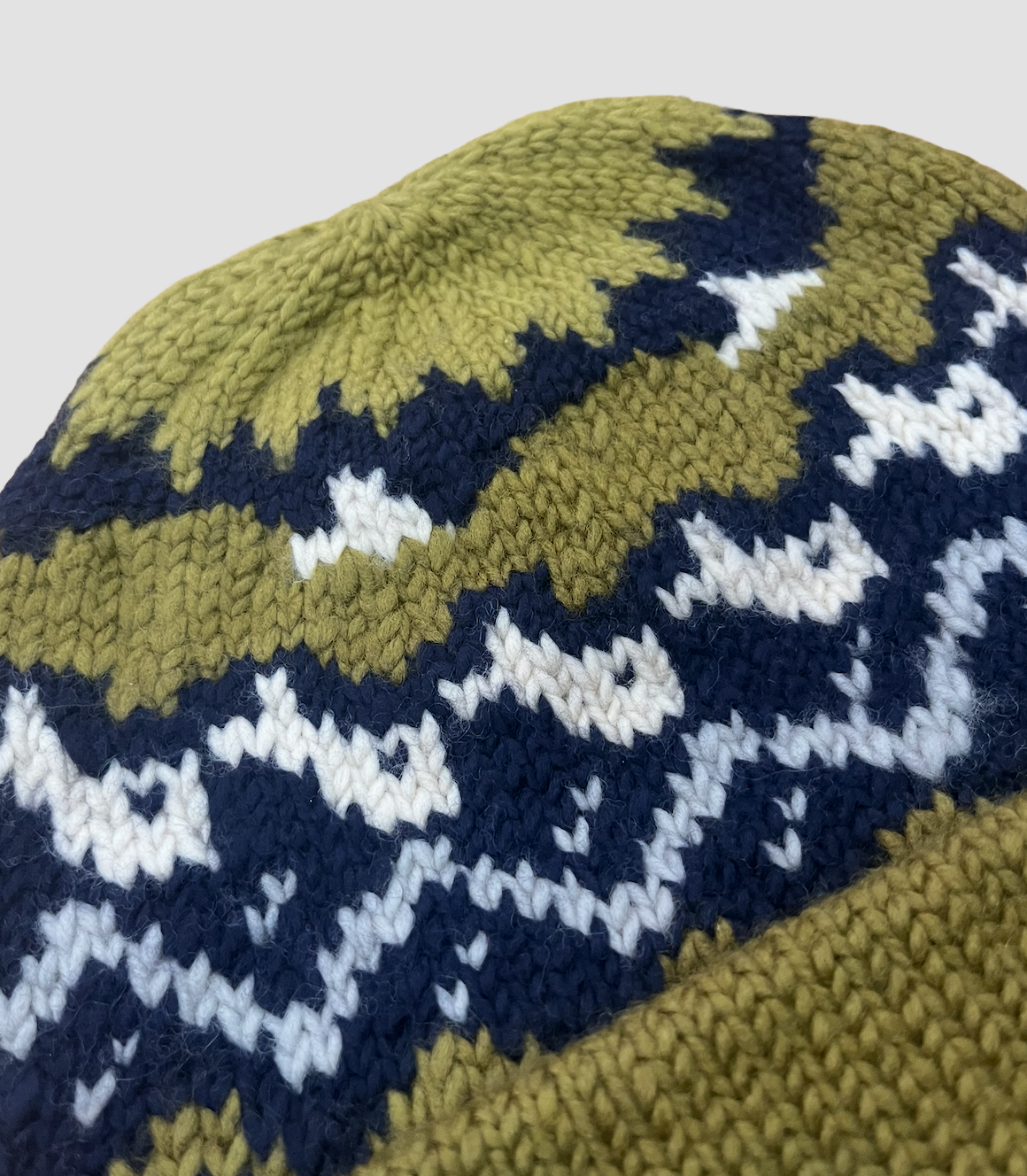 Pilchard - Hand Knit - Green