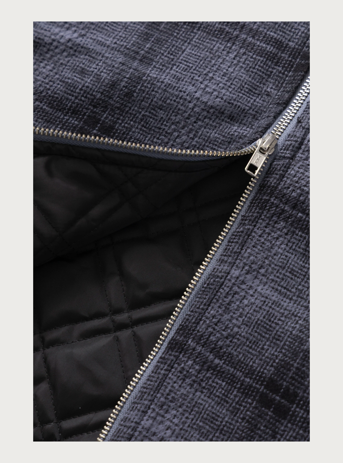 SW - Plaid Work Vest - Black