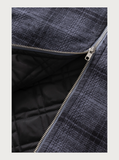 SW - Plaid Work Vest - Black
