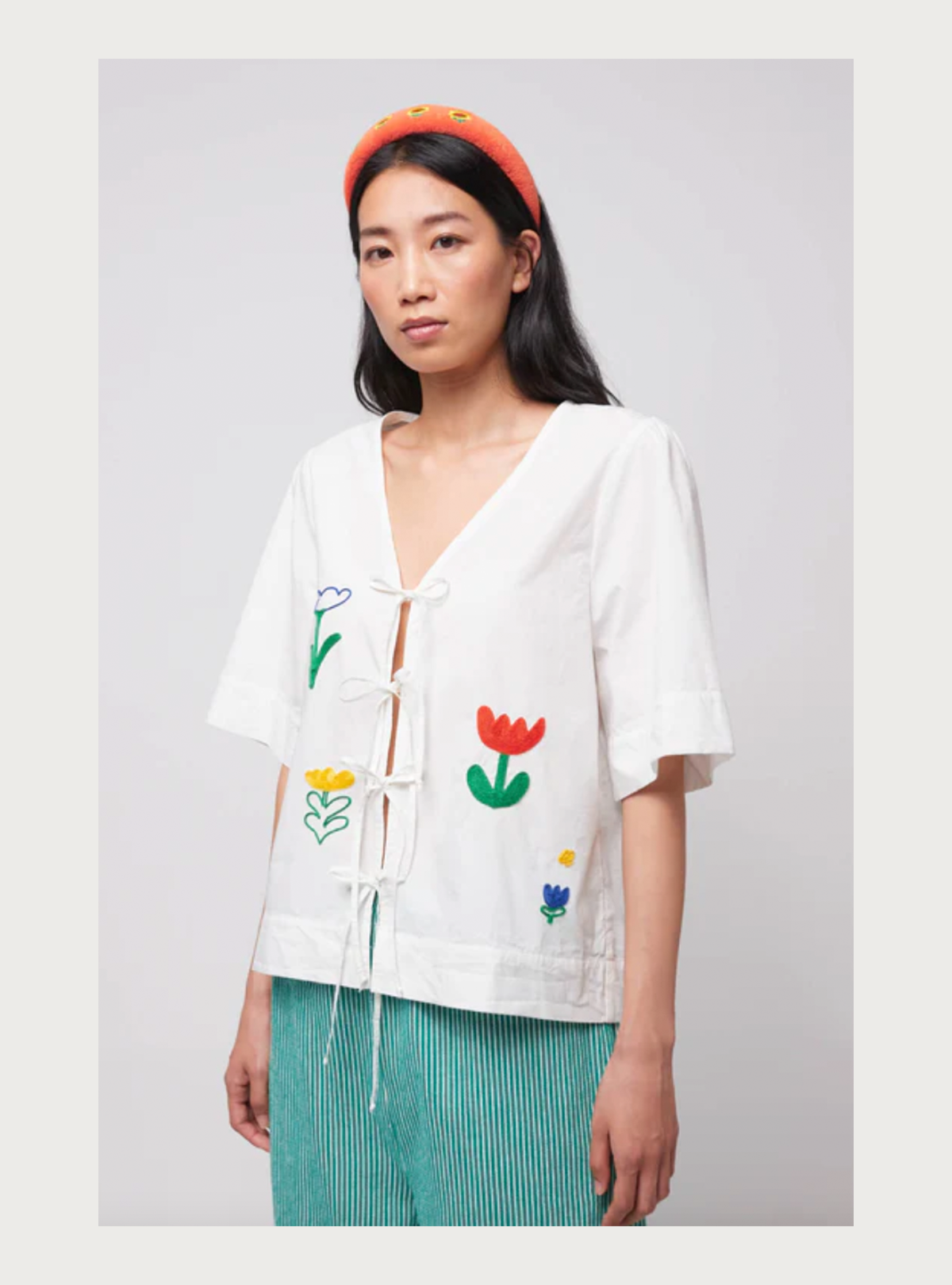 Bobo Choses - Garden Blouse - White
