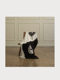 Slowtide - Botanical Towel - Black