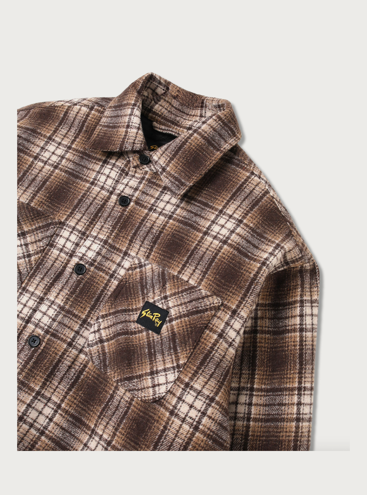 Stan Ray - Quilt Overshirt - Brown