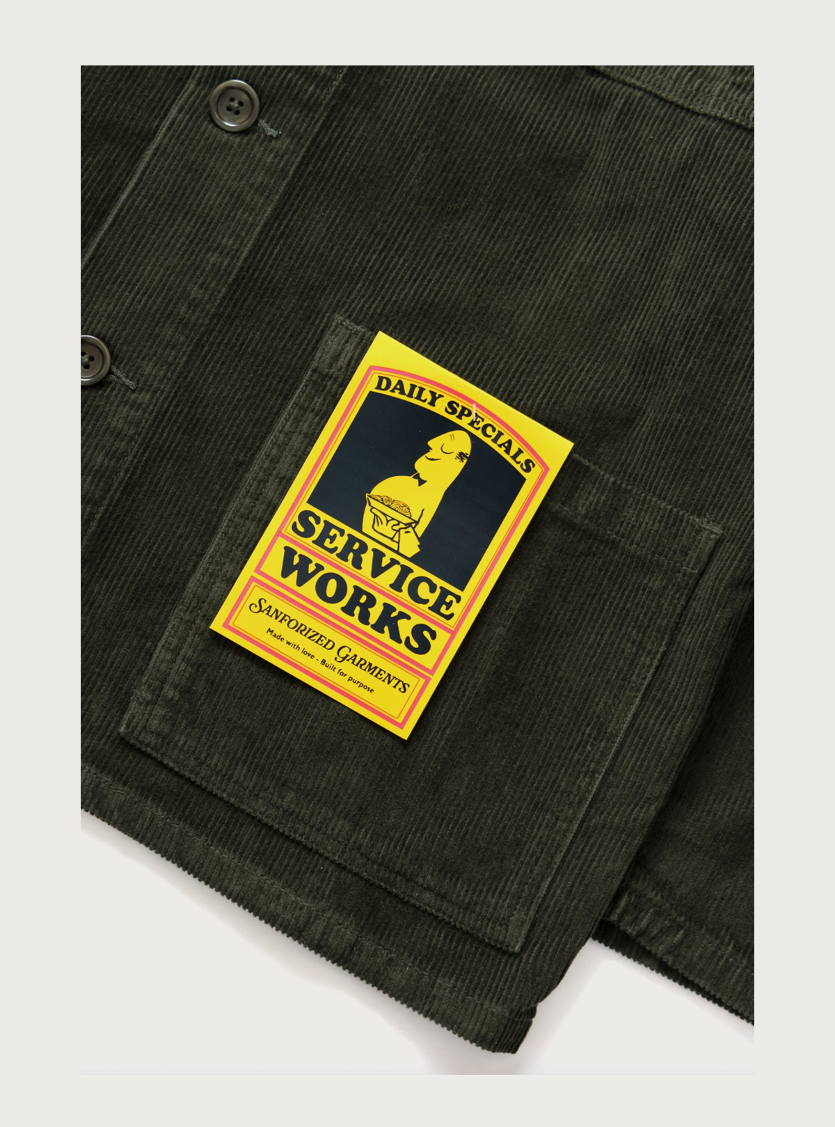 SW - Cord Chore Shirt - Coppice