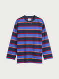 Damson Madder - Ali Tee - Navy/Burg