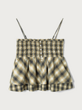 Damson Madder - Azalea Cami - Cardamon Check
