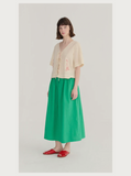 Bobo - Evase Skirt - Green