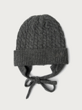 DM - Cashmere Tie Beanie - CHA