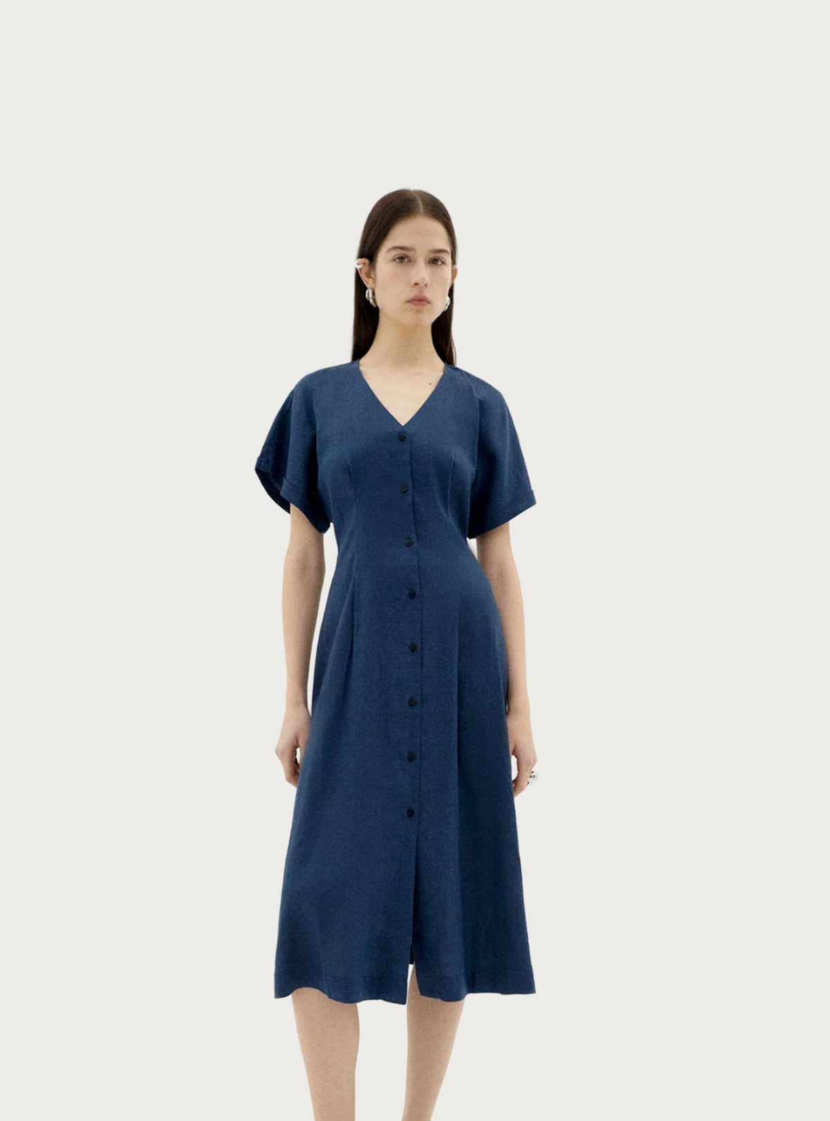 TM - Hemp Laura Dress - Navy