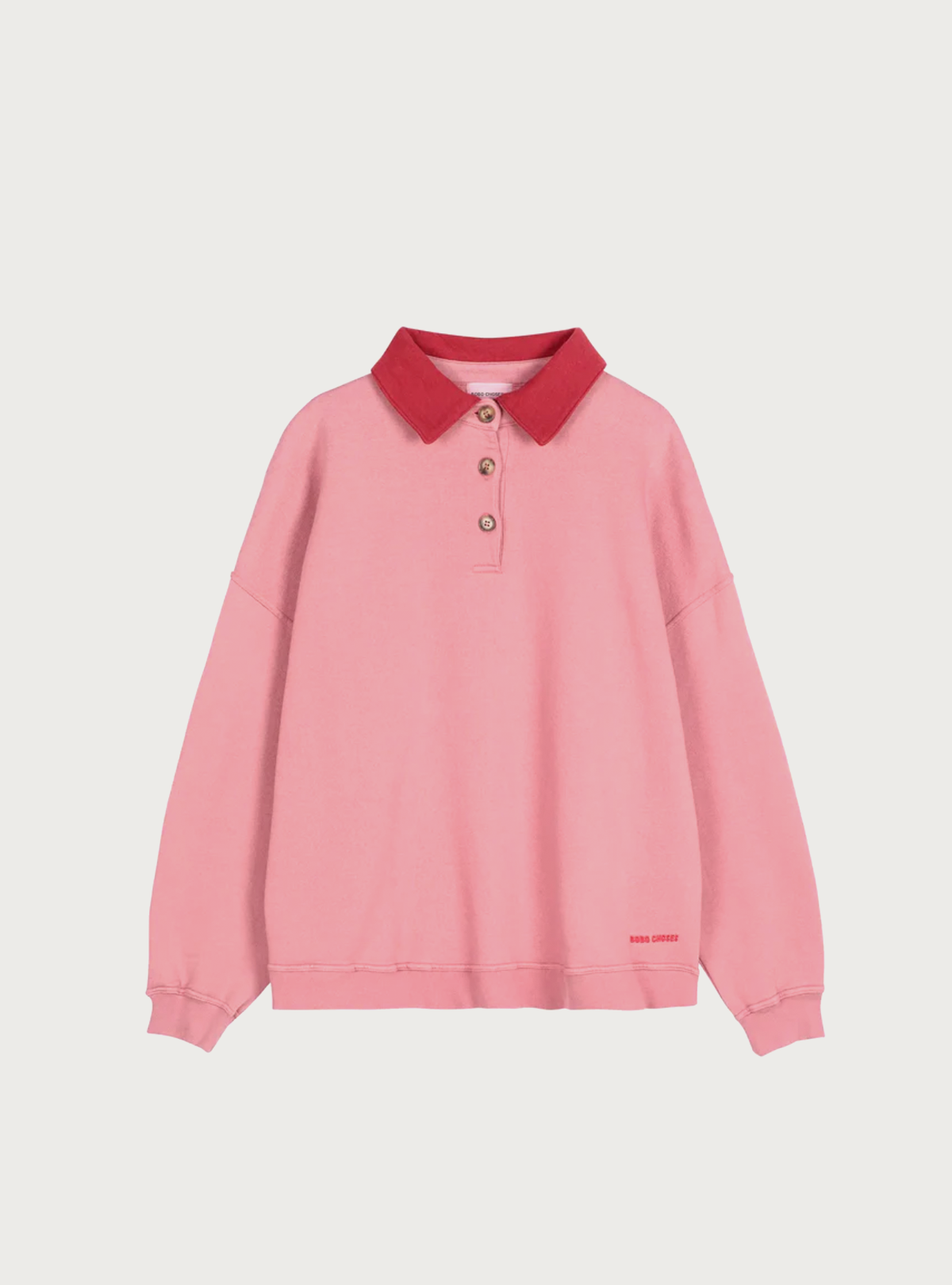 Bobo - Relax Polo Sweat - Pink