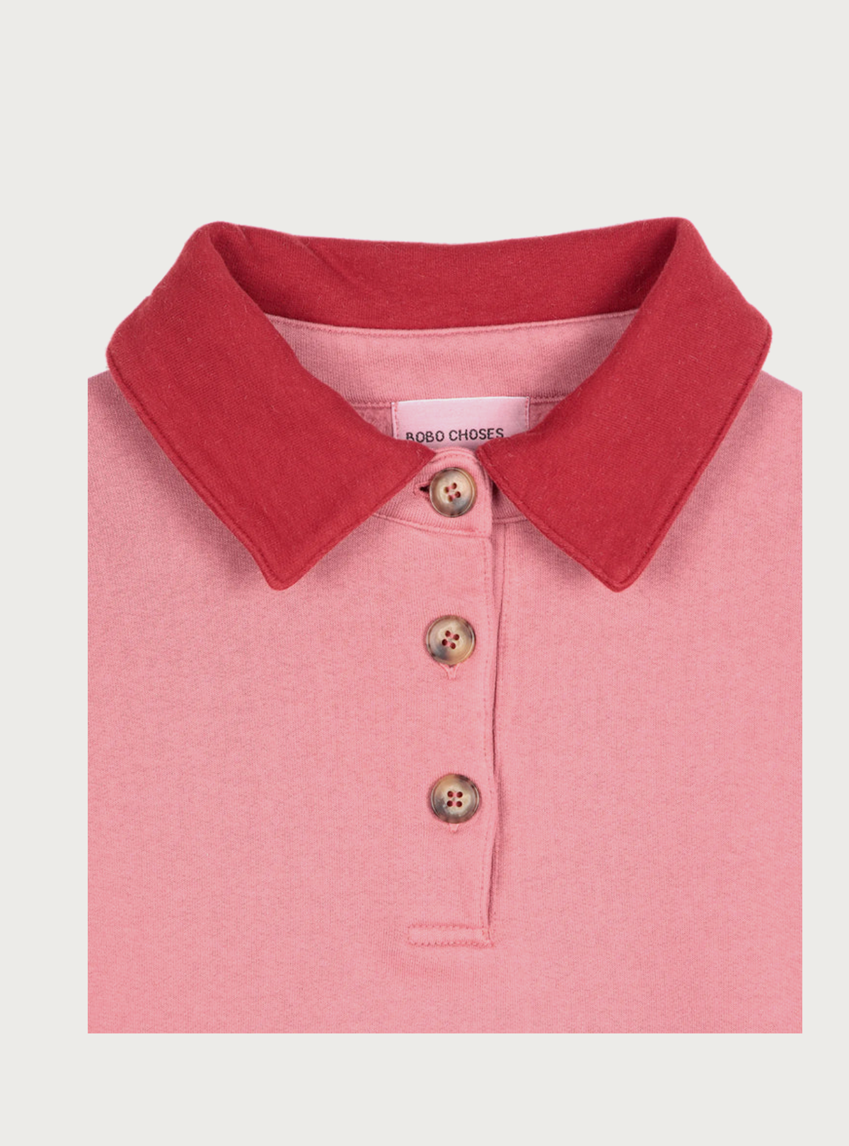 Bobo - Relax Polo Sweat - Pink