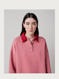 Bobo - Relax Polo Sweat - Pink