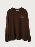 Damson Madder - Pleasent Slumber Ls Tee - Choc