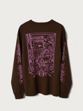 Damson Madder - Pleasent Slumber Ls Tee - Choc