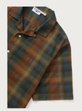 SW - Plaid resort Shirt - Brown