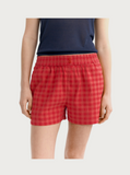 TM - Geraldine Shorts - Red Check