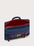 Elliker - Sling Bag - Navy/Red