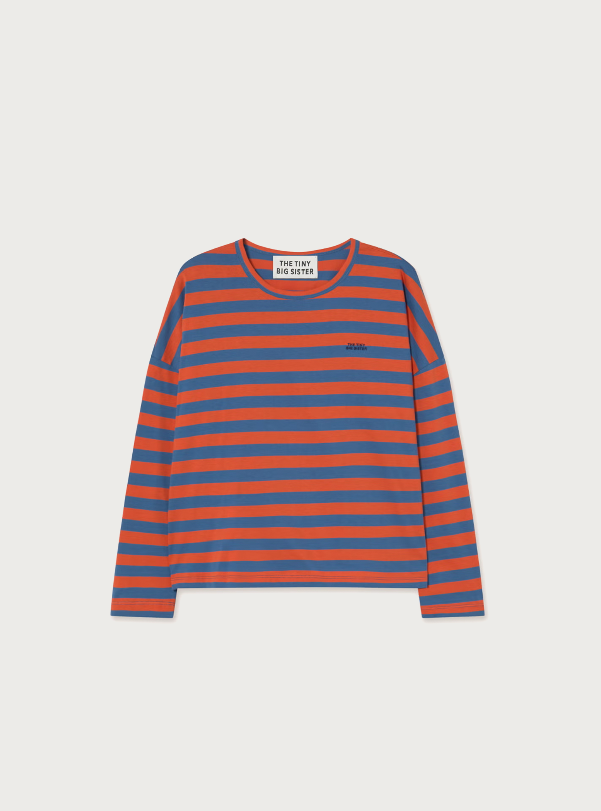 TBS - Stripe LS - Navy/Red