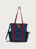 Elliker - Carston Tote - Navy/Red
