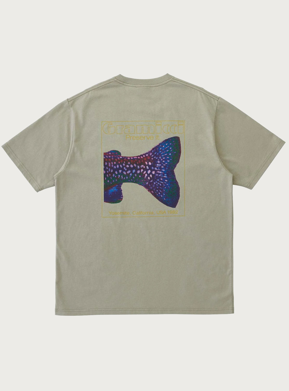 Gramicci - Trout Trail Tee- Beige
