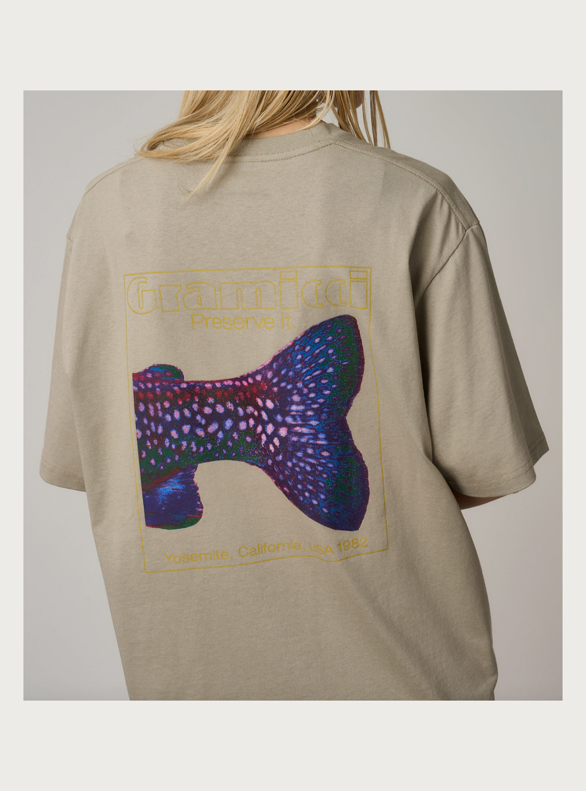 Gramicci - Trout Trail Tee- Beige
